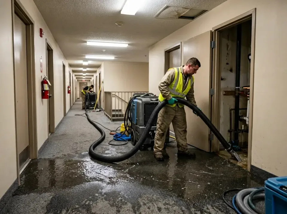 multi-unit-apartment-hallway-f-005 — frequently asked questions, Emergency Burst Pipe Water Extraction & Removal in Affton,…